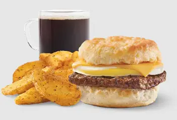 Sausage, Egg & Cheese Biscuit Combo