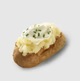 Sour Cream and Chive Baked Potato